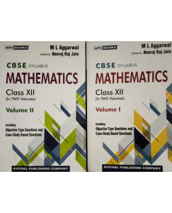 APC Mathematics (Including Value Based Question) Vol 1&2 Set For Class - 12